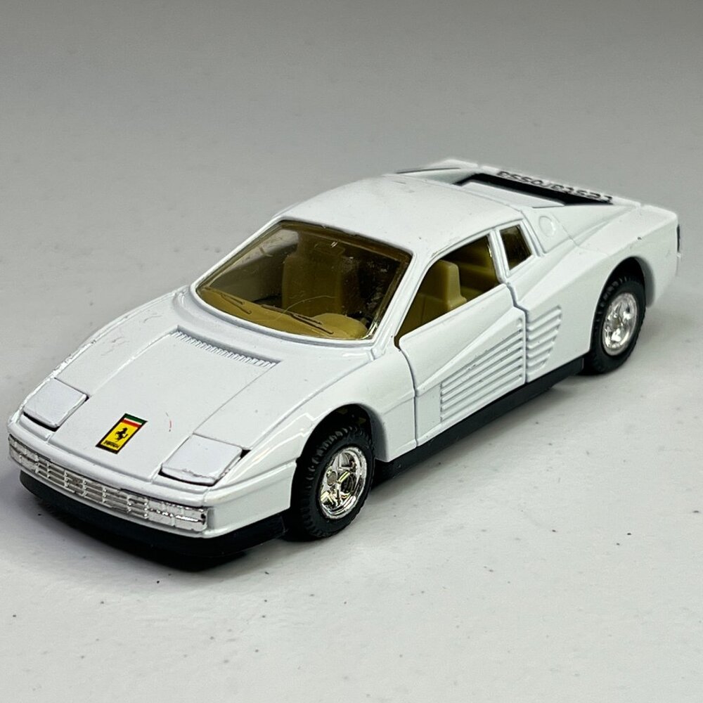 1980s MC Toys Ferrari Testarossa Diecast Model Car 1:36 Scale - Picture 2 of 11